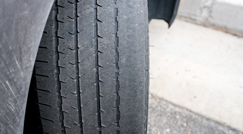 Desgaste irregular del neumático