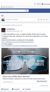 Certifiedfirst Facebook con Adidas Sport Eyewear_3