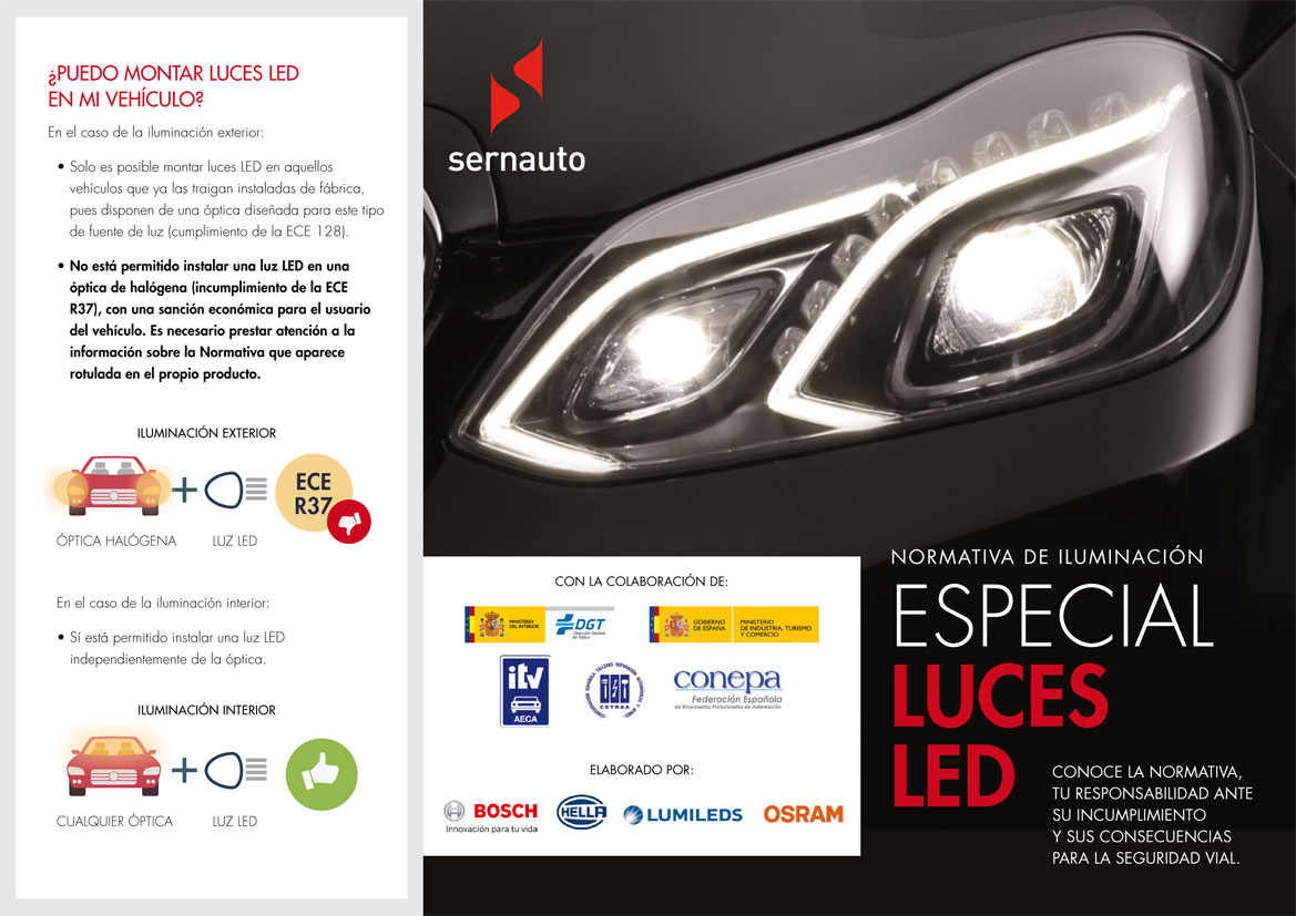 Campaña informativa sobre la importancia de las Luces LED homologadas para  la seguridad vial - CZ Revista técnica de Centro Zaragoza