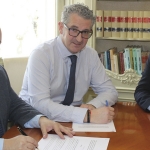 Centro Zaragoza firma un acuerdo de colaboración con el Colegio de Médicos de Navarra